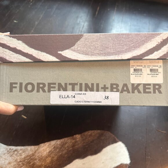 AUTH NIB Fiorentini & Baker Ella Boot Taupe Brown 38 but fits 9/9.5 - Picture 2 of 11